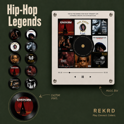 REKRD ONE™ | Mini Vinyl Display Player